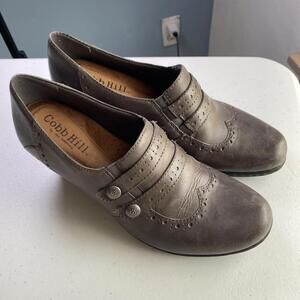 Cobb Hill Women’s 9.5 9 1/2 Brown Shoes Heels Mary Jane